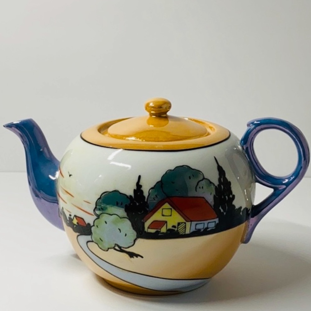 TEA SET VINTAGE LUSTERWARE by Chikaramachi